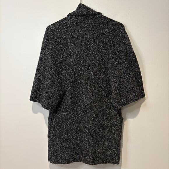 Theory Women's Chunky Knit 'Zuma Big Nickname' Cardigan Small Short Sleeve - Picture 3 of 9